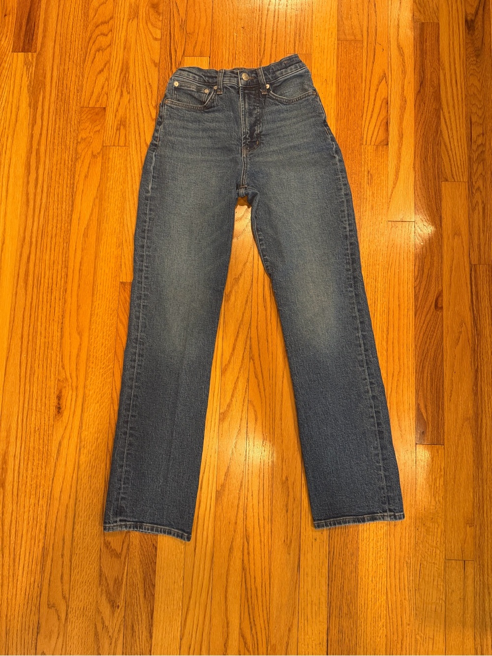 Madewell ‘90s Straight High-Rise Blue Women’s Jeans - 24